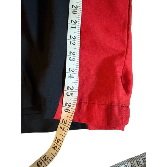 Lot of 2 Red Kap Work Shirts Briggs & Stratton Short Sleeve Red Black EUC - Picture 5 of 6